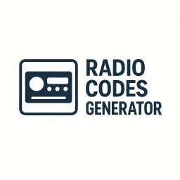 Icône de Radio Codes Generator